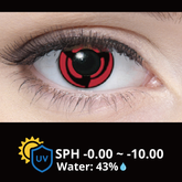 Cosplay Halloween Contact Lenses - Itachi Sharingan 1